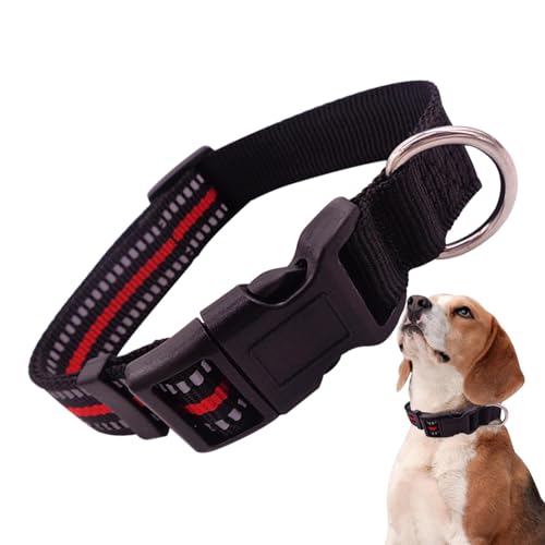 Hundehalsband für kleine Hunde, Nylon-Schnalle, reflektierend, für kleine Hunde, bequem, Nylon-Schnalle, Hundemarke, reflektierend, Katzenhalsband Hundehalsband für kleine Hunde, Nylon-Schnalle, reflektierend, für kleine Hunde, bequem, Nylon-Schnalle, Hundemarke, reflektierend, Katzenhalsband von smai