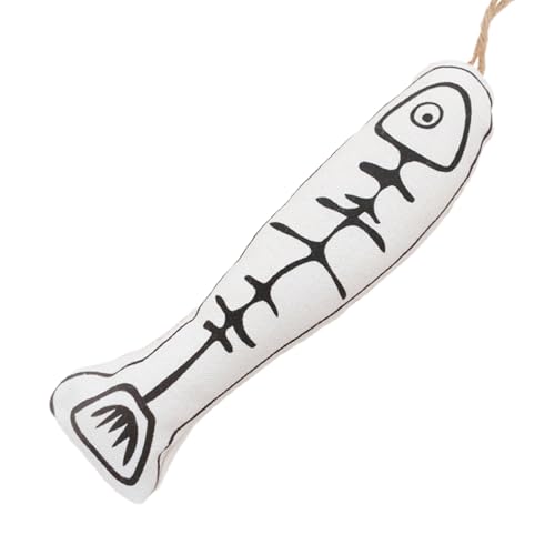 Katzenminze Fisch Spielzeug | Baumwolle Katzenminze Fisch Weiche Rassel Spielzeug - Multifunktionales Katzenbedarf, Interessantes Bissfestes Interaktives Katzenspielzeug für Katzen, Kätzchen, Katzenminze Fisch Spielzeug | Baumwolle Katzenminze Fisch Weiche Rassel Spielzeug - Multifunktionales Katzenbedarf, Interessantes Bissfestes Interaktives Katzenspielzeug für Katzen, Kätzchen, von smai