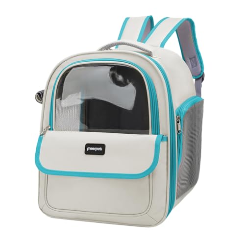 Katzenrucksack – Bubble Pet Rucksack Träger mit Belüftung, bequem und leicht für Reisen | Geräumiger Outdoor-Rucksack für kleine Haustiere Katzenrucksack – Bubble Pet Rucksack Träger mit Belüftung, bequem und leicht für Reisen | Geräumiger Outdoor-Rucksack für kleine Haustiere von smai