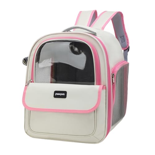 Katzenrucksack – Bubble Pet Rucksack Träger mit Belüftung, bequem und leicht für Reisen | Geräumiger Outdoor-Rucksack für kleine Haustiere Katzenrucksack – Bubble Pet Rucksack Träger mit Belüftung, bequem und leicht für Reisen | Geräumiger Outdoor-Rucksack für kleine Haustiere von smai