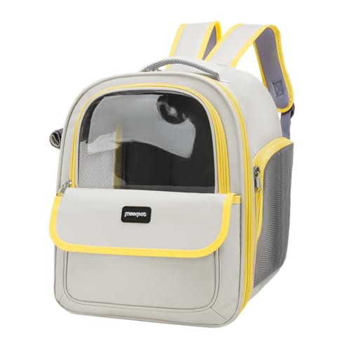 Katzenrucksack – Bubble Pet Rucksack Träger mit Belüftung, bequem und leicht für Reisen | Geräumiger Outdoor-Rucksack für kleine Haustiere Katzenrucksack – Bubble Pet Rucksack Träger mit Belüftung, bequem und leicht für Reisen | Geräumiger Outdoor-Rucksack für kleine Haustiere von smai