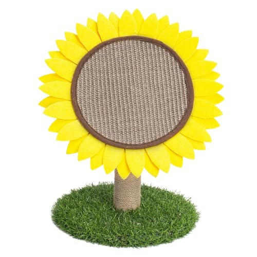 Kleiner Kratzbaum für Katzen, Blumen-Katzenbaum-Möbel, interaktive Aktivität, Sonnenblumenkratzbaum für Indoor-Katzen, Sisalüberzogener Kratzbaum Kleiner Kratzbaum für Katzen, Blumen-Katzenbaum-Möbel, interaktive Aktivität, Sonnenblumenkratzbaum für Indoor-Katzen, Sisalüberzogener Kratzbaum von smai