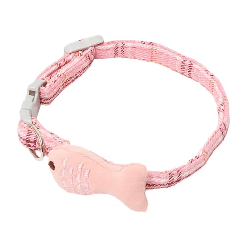 Niedliches Katzenhalsband mit elastischer Schnalle, abreißbares Katzenhalsband für Haustiere, verstellbare Schnalle, Halsbandbereich 20–70 cm Niedliches Katzenhalsband mit elastischer Schnalle, abreißbares Katzenhalsband für Haustiere, verstellbare Schnalle, Halsbandbereich 20–70 cm von smai