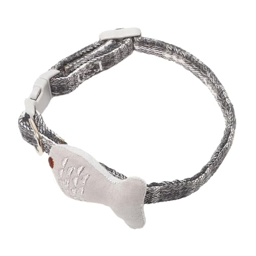 Niedliches Katzenhalsband mit elastischer Schnalle, abreißbares Katzenhalsband für Haustiere, verstellbare Schnalle, Halsbandbereich 20–70 cm Niedliches Katzenhalsband mit elastischer Schnalle, abreißbares Katzenhalsband für Haustiere, verstellbare Schnalle, Halsbandbereich 20–70 cm von smai