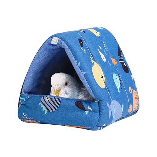 Papageienbett, Vogelversteck, Zubehör, warmes Bett für Wellensittiche – niedliches Spielzeugnest mit Plüschmaterial für Lovelybirds, Sittiche und kleine und mittelgroße Vögel Papageienbett, Vogelversteck, Zubehör, warmes Bett für Wellensittiche – niedliches Spielzeugnest mit Plüschmaterial für Lovelybirds, Sittiche und kleine und mittelgroße Vögel von smai