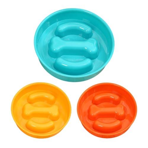 Pet Slow Feeding Bowl - Rutschfester Boden Pet Slow Feeder Dish für gesunde Ernährung - Hund Katze Anti-Ersticken Slow Food Bowl Pet Slow Feeding Bowl - Rutschfester Boden Pet Slow Feeder Dish für gesunde Ernährung - Hund Katze Anti-Ersticken Slow Food Bowl von smai