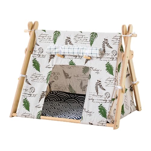 Pet Tipi – gepolstertes Haustierbett für den Innenbereich, Katzenzelt, waschbar, Welpenversteck für Haustiere Pet Tipi – gepolstertes Haustierbett für den Innenbereich, Katzenzelt, waschbar, Welpenversteck für Haustiere von smai