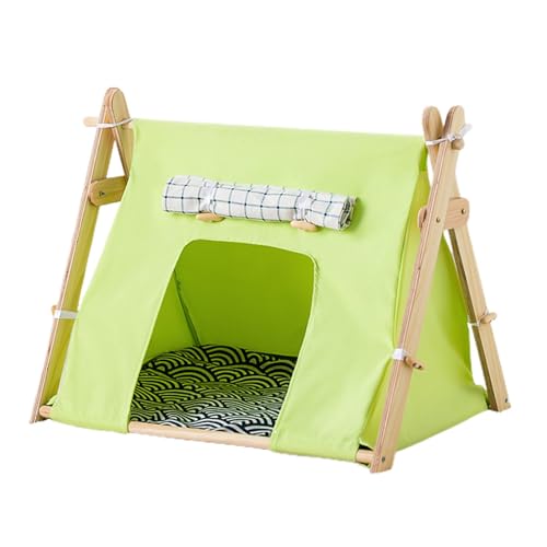 Pet Tipi – gepolstertes Haustierbett für den Innenbereich, Katzenzelt, waschbar, Welpenversteck für Haustiere Pet Tipi – gepolstertes Haustierbett für den Innenbereich, Katzenzelt, waschbar, Welpenversteck für Haustiere von smai