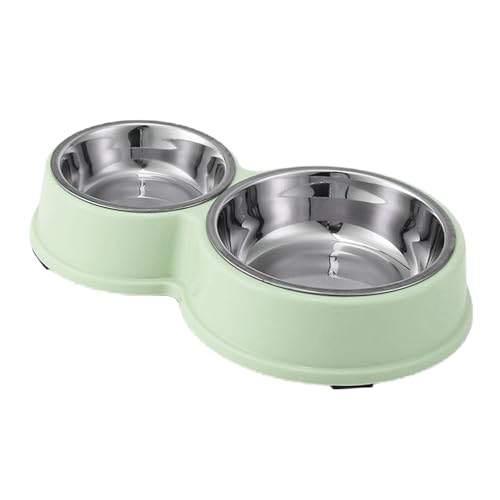 Rutschfeste Futternäpfe für Haustiere, Wassernapf für Hunde, abnehmbare Näpfe zum Füttern von Welpen, ideal für kleine, mittelgroße und große Hunde und Katzen Rutschfeste Futternäpfe für Haustiere, Wassernapf für Hunde, abnehmbare Näpfe zum Füttern von Welpen, ideal für kleine, mittelgroße und große Hunde und Katzen von smai