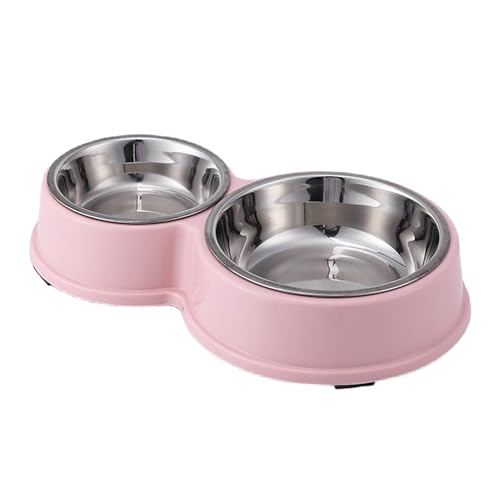 Rutschfeste Futternäpfe für Haustiere, Wassernapf für Hunde, abnehmbare Näpfe zum Füttern von Welpen, ideal für kleine, mittelgroße und große Hunde und Katzen Rutschfeste Futternäpfe für Haustiere, Wassernapf für Hunde, abnehmbare Näpfe zum Füttern von Welpen, ideal für kleine, mittelgroße und große Hunde und Katzen von smai