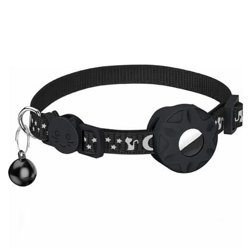 Sicherheitsglocken-Katzenhalsband, verstellbare Halsbänder, verstärktes Design, Haustierzubehör für kleine, mittelgroße und große Katzen Sicherheitsglocken-Katzenhalsband, verstellbare Halsbänder, verstärktes Design, Haustierzubehör für kleine, mittelgroße und große Katzen von smai
