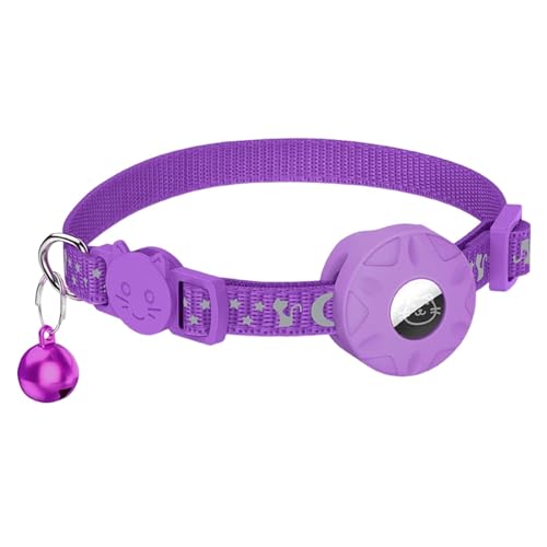 Sicherheitsglocken-Katzenhalsband, verstellbare Halsbänder, verstärktes Design, Haustierzubehör für kleine, mittelgroße und große Katzen Sicherheitsglocken-Katzenhalsband, verstellbare Halsbänder, verstärktes Design, Haustierzubehör für kleine, mittelgroße und große Katzen von smai