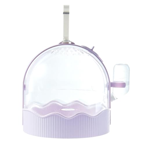 Tragbarer kleiner Hamsterkäfig | Transparenter Outdoor-Mini-Haustierkäfig für Eichhörnchen, Hamster | Inklusive Wasserflasche für einfaches Reisen Tragbarer kleiner Hamsterkäfig | Transparenter Outdoor-Mini-Haustierkäfig für Eichhörnchen, Hamster | Inklusive Wasserflasche für einfaches Reisen von smai