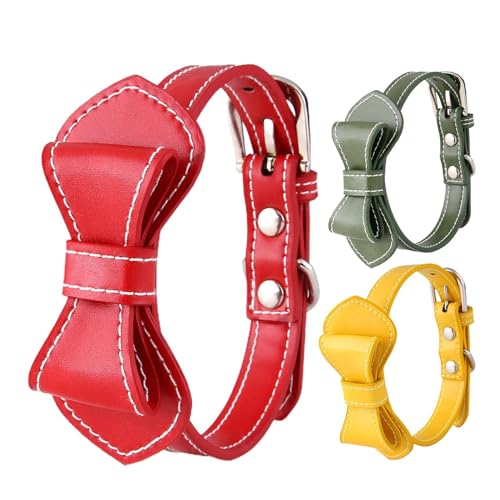 Verstellbares Halsband aus Metalllegierung, dekorative Schnalle, Schleifen-Halsband für Kätzchen, Katzen, kleine Hunde, kleine Hunde, buntes Halsband Verstellbares Halsband aus Metalllegierung, dekorative Schnalle, Schleifen-Halsband für Kätzchen, Katzen, kleine Hunde, kleine Hunde, buntes Halsband von smai