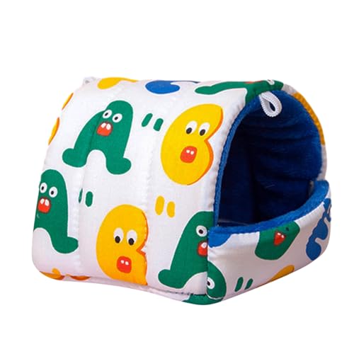 Warmes Bett für Hamster, warmes Versteck Kissenhaus, niedliches Spielzeugnest für kleine Tiere, Hamster, Chinchillas, Zwerg, Igel, Hasen Warmes Bett für Hamster, warmes Versteck Kissenhaus, niedliches Spielzeugnest für kleine Tiere, Hamster, Chinchillas, Zwerg, Igel, Hasen von smai