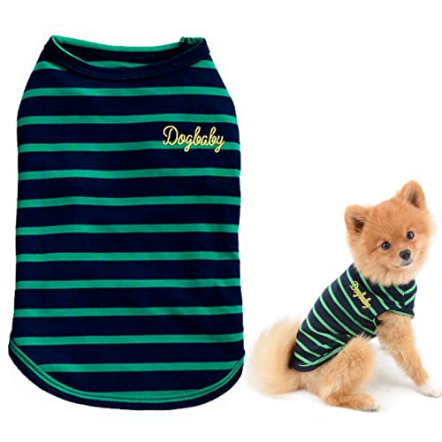 SMALLLEE_LUCKY_STORE Hundebekleidung für kleine Hunde, gestreift, Baumwolle, Schwarz SMALLLEE_LUCKY_STORE Hundebekleidung für kleine Hunde, gestreift, Baumwolle, Schwarz von smalllee_lucky_store