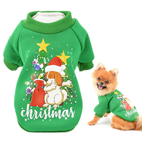 SMALLLEE_LUCKY_STORE Hund Weihnachten Pullover Sweatshirt für Welpen kleine Hunde Katzen Chihuahua Hunde Geschenk SMALLLEE_LUCKY_STORE Hund Weihnachten Pullover Sweatshirt für Welpen kleine Hunde Katzen Chihuahua Hunde Geschenk von smalllee_lucky_store