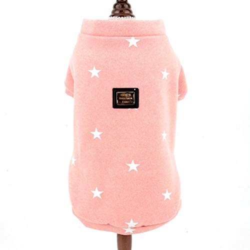 smalllee_Lucky_Store Sweatshirt Sweater für kleine Hunde und Katzen, Fleece, Rundhalsausschnitt Jacke, weich, warm, Herbst Winer,für Welpen,Yorkie, Chihuahua,kleine Hundekleidung smalllee_Lucky_Store Sweatshirt Sweater für kleine Hunde und Katzen, Fleece, Rundhalsausschnitt Jacke, weich, warm, Herbst Winer,für Welpen,Yorkie, Chihuahua,kleine Hundekleidung von smalllee_lucky_store
