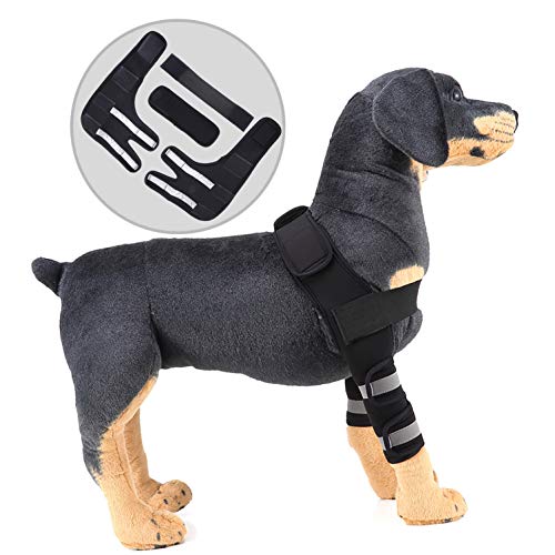 smalllee_lucky_store schulterbandage für Hunde reflektierenden,ellenbogenschutz für karpusgelenk,Bandage kompressionswickel,verstauchungen Arthritis verletzungen sportschutz,neopren,schwarz,S smalllee_lucky_store schulterbandage für Hunde reflektierenden,ellenbogenschutz für karpusgelenk,Bandage kompressionswickel,verstauchungen Arthritis verletzungen sportschutz,neopren,schwarz,S von smalllee_lucky_store