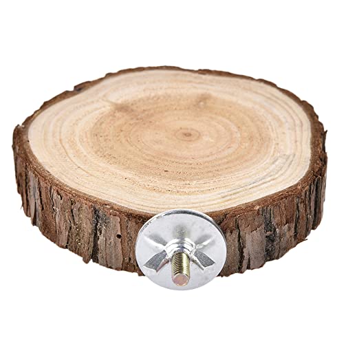 smashing Sitzstangen für Vogelkäfige | Natürlicher Holzständer-Spielplatz rundes Haustier-Sprungbrett - Holzständer Vogelspielzeug, Papageienbarschplattform Frettchenkäfigzubehör smashing Sitzstangen für Vogelkäfige | Natürlicher Holzständer-Spielplatz rundes Haustier-Sprungbrett - Holzständer Vogelspielzeug, Papageienbarschplattform Frettchenkäfigzubehör von smashing