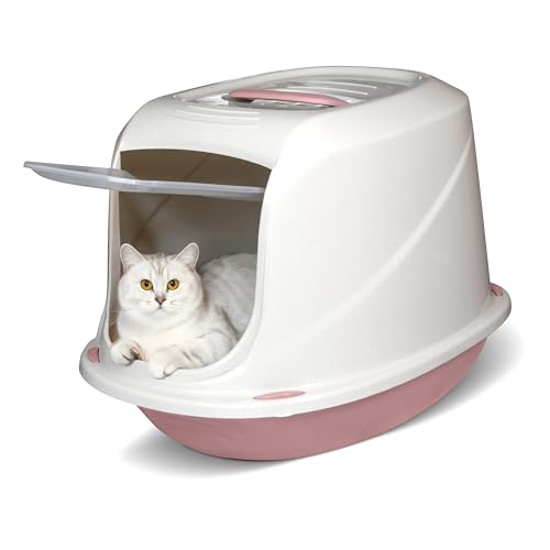 Snugsy Katzenklo mit Deckel - L - Katzentoilette - Geruchsarm durch Aktivkohlefilter - Pink 57 x 39,5 x 38 cm Snugsy Katzenklo mit Deckel - L - Katzentoilette - Geruchsarm durch Aktivkohlefilter - Pink 57 x 39,5 x 38 cm von snugsy