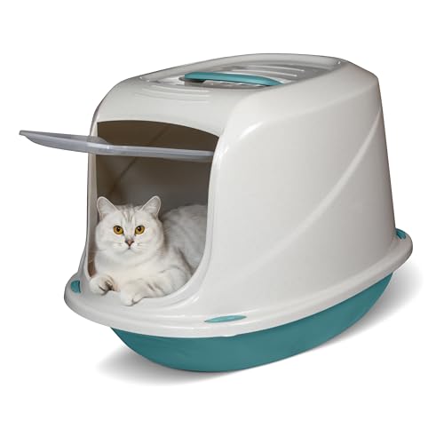 Snugsy Katzenklo mit Deckel - M - Katzentoilette - Geruchsarm durch Aktivkohlefilter - Blau 45 x 36 x 32 cm Snugsy Katzenklo mit Deckel - M - Katzentoilette - Geruchsarm durch Aktivkohlefilter - Blau 45 x 36 x 32 cm von snugsy