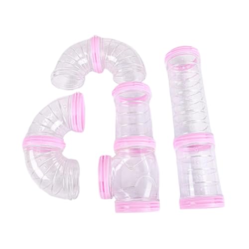Durchsichtiger Tunnelschlauch, zum Selbermachen, Spielzeug für Kleintiere, Hamster, Kaninchen, Übungskäfig Durchsichtiger Tunnelschlauch, zum Selbermachen, Spielzeug für Kleintiere, Hamster, Kaninchen, Übungskäfig von sodeber