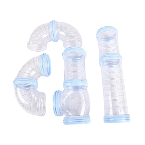 Durchsichtiger Tunnelschlauch, zum Selbermachen, Spielzeug für Kleintiere, Hamster, Kaninchen, Übungskäfig Durchsichtiger Tunnelschlauch, zum Selbermachen, Spielzeug für Kleintiere, Hamster, Kaninchen, Übungskäfig von sodeber