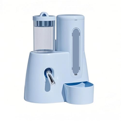 Kleintier-Wasserspender mit integriertem Futterspender, 2-in-1, Haltbarkeit für Haustierkäfig-Wartung Kleintier-Wasserspender mit integriertem Futterspender, 2-in-1, Haltbarkeit für Haustierkäfig-Wartung von sodeber