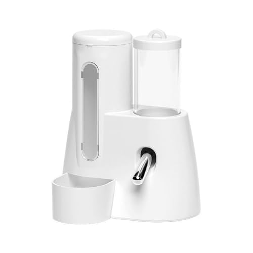 Kleintier-Wasserspender mit integriertem Futterspender, 2-in-1, Haltbarkeit für Haustierkäfig-Wartung Kleintier-Wasserspender mit integriertem Futterspender, 2-in-1, Haltbarkeit für Haustierkäfig-Wartung von sodeber