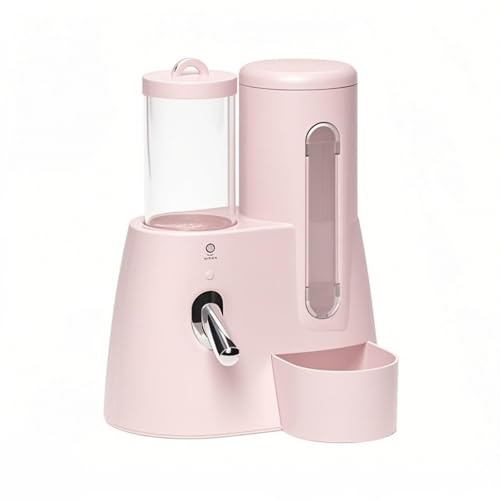Kleintier-Wasserspender mit integriertem Futterspender, 2-in-1, Haltbarkeit für Haustierkäfig-Wartung Kleintier-Wasserspender mit integriertem Futterspender, 2-in-1, Haltbarkeit für Haustierkäfig-Wartung von sodeber