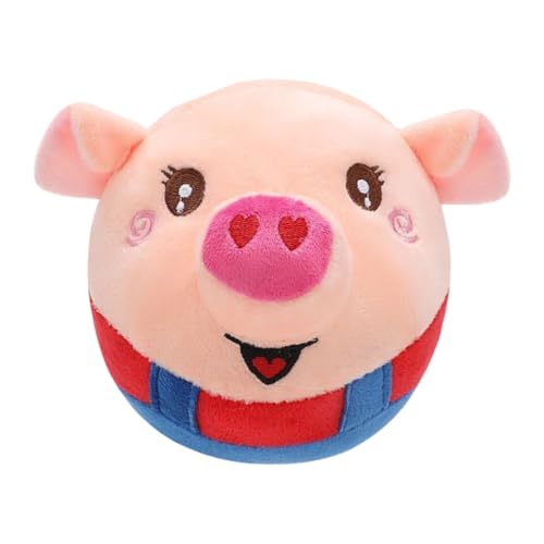 sodeber Plüsch-Schweinchen-Hundespielzeug, vibrierend und hüpfend, interaktive Unterhaltung, necken für Hunde und Hunde von sodeber