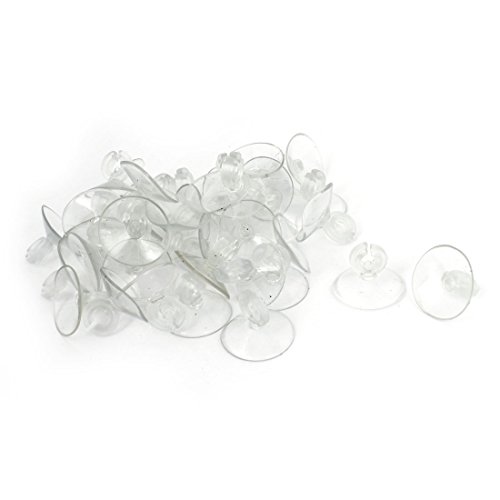 Sourcingmap Aquarium-Saugnäpfe mit Clips zur Befestigung von Luftzuleitungen, 6 mm, 40 Stück de Sourcingmap Aquarium-Saugnäpfe mit Clips zur Befestigung von Luftzuleitungen, 6 mm, 40 Stück de von uxcell