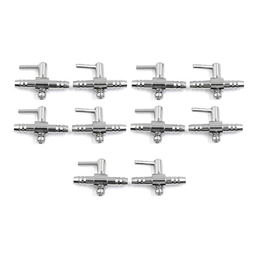 sourcing map 10stk. Edelstahl Luftstrom Splitter Pumpenhebel Ventil für Aquarium Fisch Behälter DE de sourcing map 10stk. Edelstahl Luftstrom Splitter Pumpenhebel Ventil für Aquarium Fisch Behälter DE de von uxcell