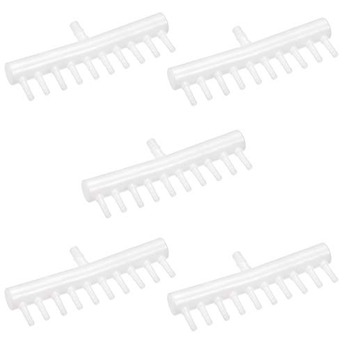 sourcing map Schlauchverteiler Anschluss Fischbehälter Sauerstoffverteiler Hebelventil 10 Wege, 5St sourcing map Schlauchverteiler Anschluss Fischbehälter Sauerstoffverteiler Hebelventil 10 Wege, 5St von sourcing map