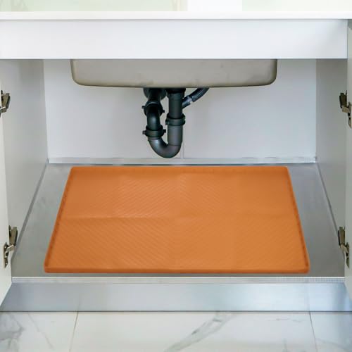 sourcing map Wasserdichte Unterspülematte für die Küche, 71,1 x 55,9 cm, Silikon-Unterspüle, Abtropfschalen-Organizer-Matten für Küche, Badezimmer, Schrank, Haustier-Futtermatten, Braun sourcing map Wasserdichte Unterspülematte für die Küche, 71,1 x 55,9 cm, Silikon-Unterspüle, Abtropfschalen-Organizer-Matten für Küche, Badezimmer, Schrank, Haustier-Futtermatten, Braun von sourcing map