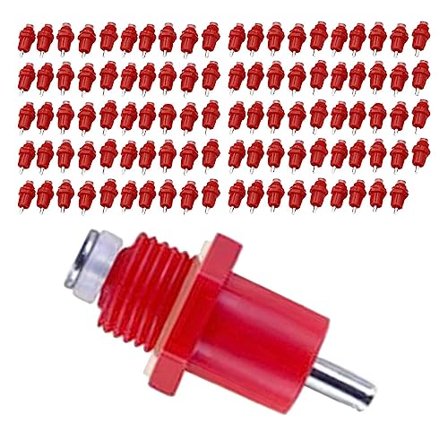 100 Stück automatische Hühnernippeltränke, Schrauben-Stil, Geflügelbewässerung für Käfig, PP-Material 100 Stück automatische Hühnernippeltränke, Schrauben-Stil, Geflügelbewässerung für Käfig, PP-Material von sporful