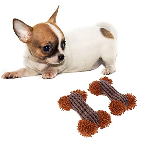 Kauspielzeug für Hunde, Knochenform, Plüsch, Sound-Spielzeug, Baumwollstoff, sicher für Welpen Kauspielzeug für Hunde, Knochenform, Plüsch, Sound-Spielzeug, Baumwollstoff, sicher für Welpen von sporful