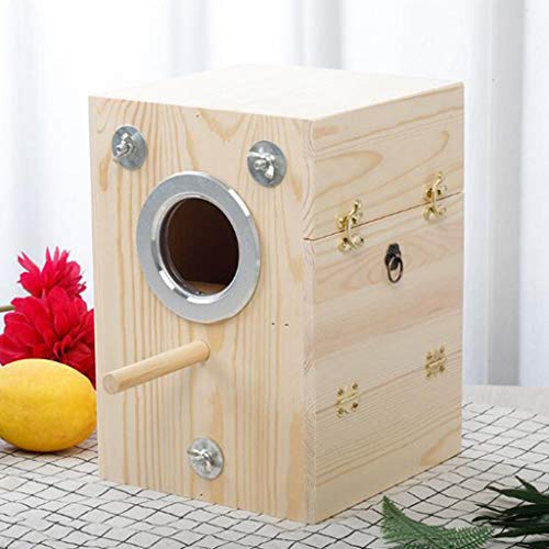 Natural Craft Vogelbruthaus Papageiennest Käfig Voliere Käfig für Wellensittiche Sittiche Lovebirds von sporful