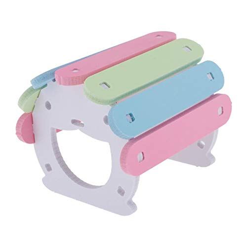 Ökologisches Holzhaus für kleine Haustiere, Spielzeug für Mäuse, Ratten, Meerschweinchen, Frettchen, Chinchilla, Igel, Eichhörnchen, Hasen, Rennmäuse von sporful