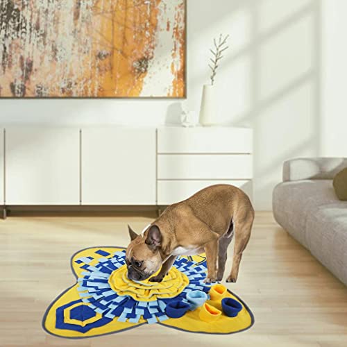 Schnüffelmatte für Haustiere, interaktive Leckerli-Dosierdecke, Puzzle-Spielzeug für Hunde, Katzen, Kaninchen Schnüffelmatte für Haustiere, interaktive Leckerli-Dosierdecke, Puzzle-Spielzeug für Hunde, Katzen, Kaninchen von sporful
