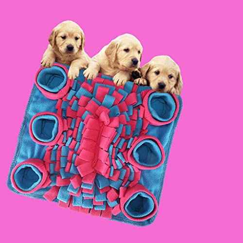 Schnüffelmatte für Hunde, Haustier-Fütterkissen, Futtersuche, lustiges Spielzeug, langsames Füttern, interaktive Bereicherung, Puzzlematte von sporful