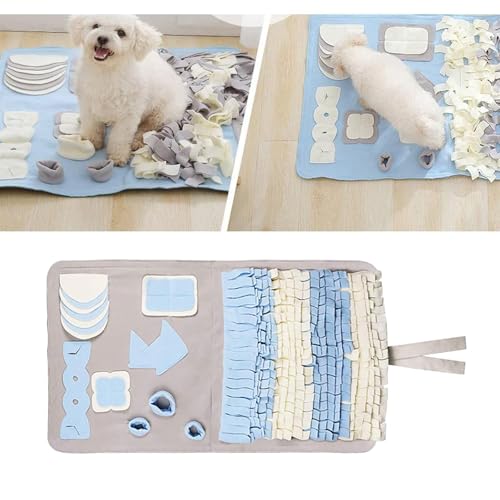 Schnüffelmatte für Hunde, Nase, Arbeitstraining, Schnüffelpad, Plüsch, Futtersuchspielzeug für Haustiere Schnüffelmatte für Hunde, Nase, Arbeitstraining, Schnüffelpad, Plüsch, Futtersuchspielzeug für Haustiere von sporful