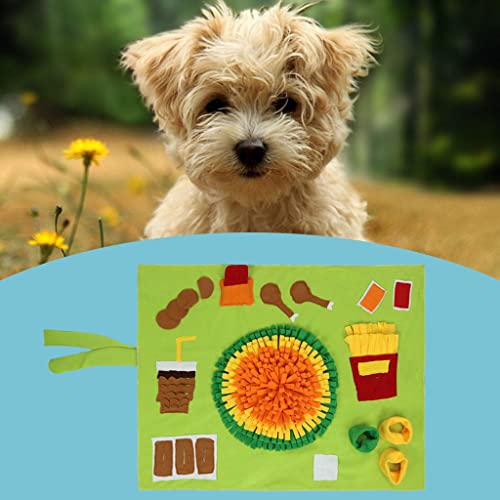 Schnüffelmatte für Hunde, langsames Füttern, Puzzle-Spielzeug für kleine, mittelgroße und große Haustiere Schnüffelmatte für Hunde, langsames Füttern, Puzzle-Spielzeug für kleine, mittelgroße und große Haustiere von sporful