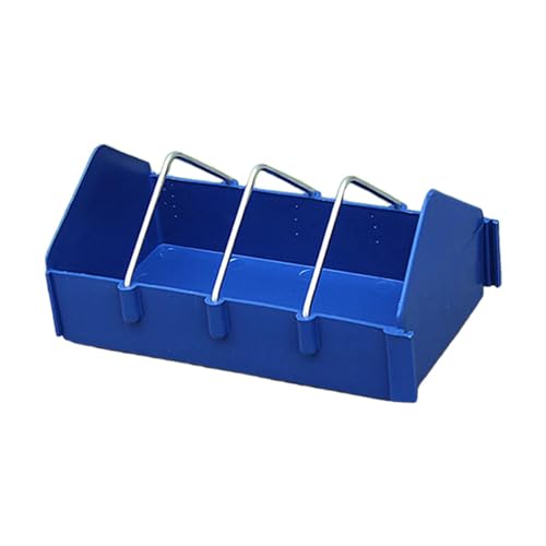 Taubenfutterstation mit abnehmbaren Clips, waschbar, Vogelfuttertrog für Enten, Gänse, Hühner, PP-Material, kompaktes Design, 19,5 x 11 x 4,5 cm Taubenfutterstation mit abnehmbaren Clips, waschbar, Vogelfuttertrog für Enten, Gänse, Hühner, PP-Material, kompaktes Design, 19,5 x 11 x 4,5 cm von sporful
