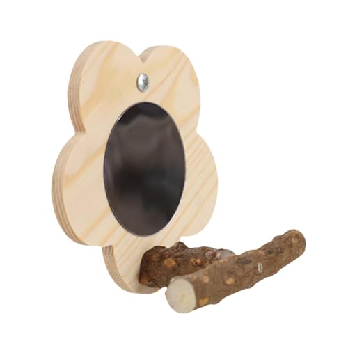 Vogelschaukel aus Holz für Papageien, Wellensittiche, Aras, lustiges Käfigzubehör Vogelschaukel aus Holz für Papageien, Wellensittiche, Aras, lustiges Käfigzubehör von sporful
