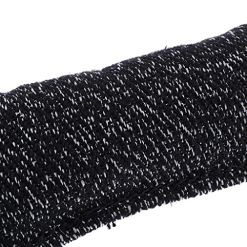 sporful 2 x Pet Dog Training Beißspielzeug mit Griff für Welpen, schwarz, 20 x 8 x 5 cm, Leinenmaterial für Haltbarkeit und Sicherheit von sporful