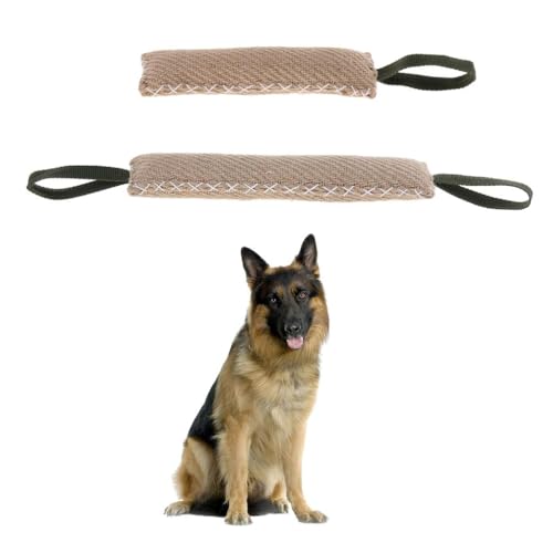 sporful 2 x langlebige Hunde-Trainings-Bissstab, Übungsspielzeug für kleine und mittelgroße Hunde, Outdoor-Spielen von sporful