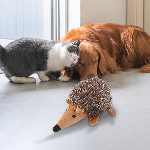sporful Durable Igel Quietschendes Hundespielzeug Plüsch Kauspielzeug für kleine, mittelgroße und große Hunde sporful Durable Igel Quietschendes Hundespielzeug Plüsch Kauspielzeug für kleine, mittelgroße und große Hunde von sporful