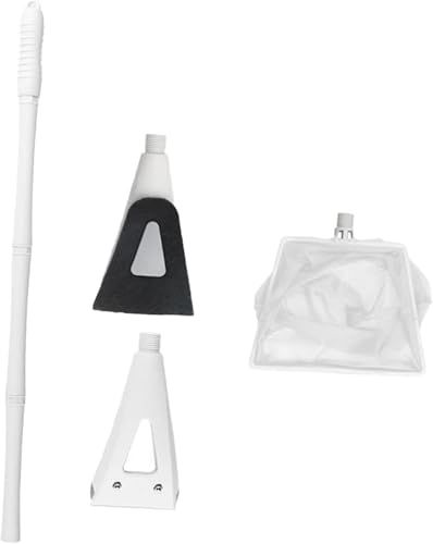 sporful Fischtank-Schmutzreiniger-Set, Fischernetz, ergonomisch, multifunktional, für Aquarien, Wartungswerkzeugset für Wassergras, 2 Stück (3 Stück) von sporful